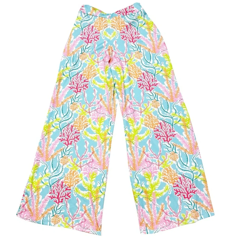 Lolly Wolly Doodle Wide Leg‎ Pants size S